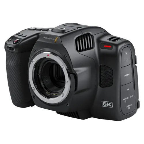 Câmera Blackmagic Design Pocket Cinema 6K Pro (Kit Baseplate, Top Handle, Longarina, Mattebox)