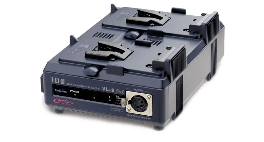 Carregador V-mount Duplo IDX