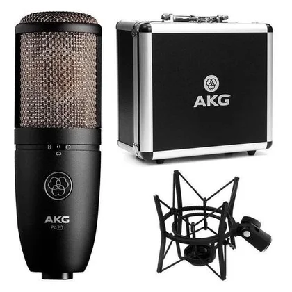 Microfone Condensador Largo AKG P420