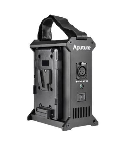 Estação de energia à bateria V-mount Aputure